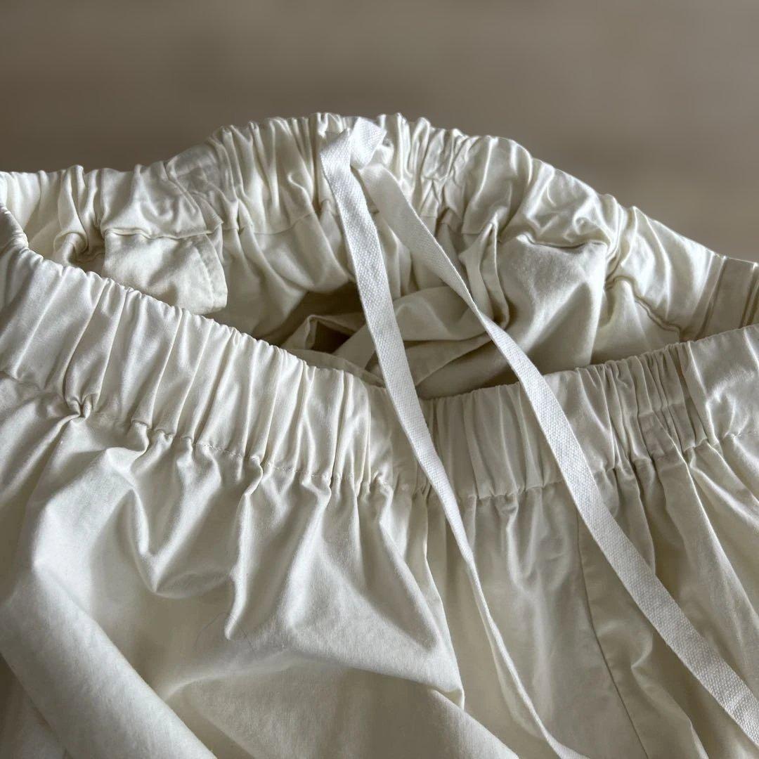 yoli 24SS コットンテーパードパンツ