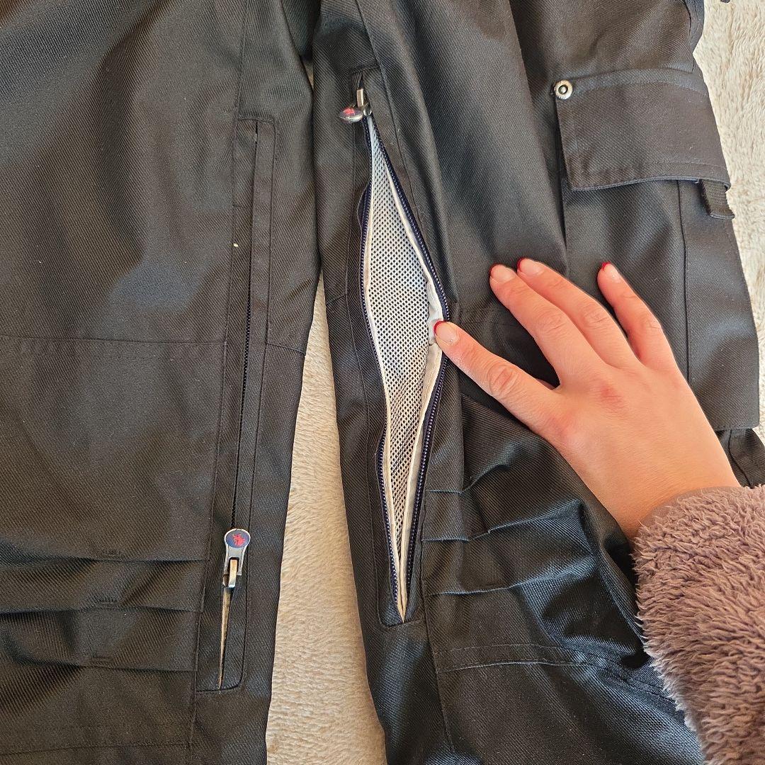 PONTAPES スノボウェア つなぎ ユニセックスS(11) 黒 グローブ付