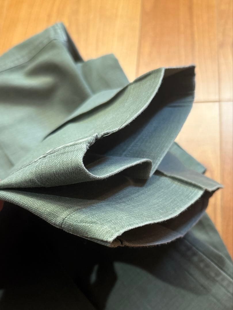 めるうら　70s US ARMY ベイカーパンツ ボタンフライ W32