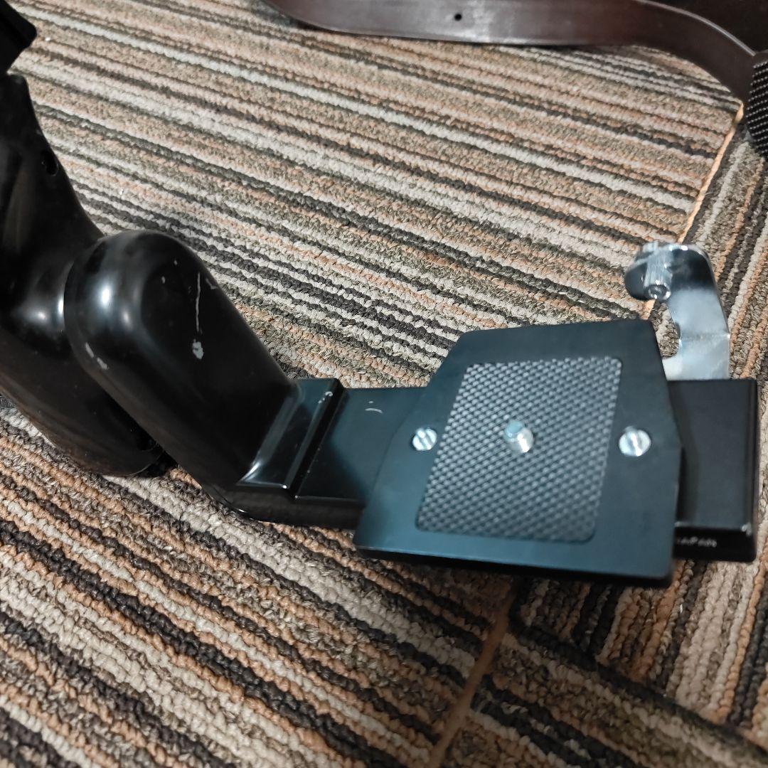 Mamiya 中判カメラ用グリップ 金属 レザー 角度調整可能