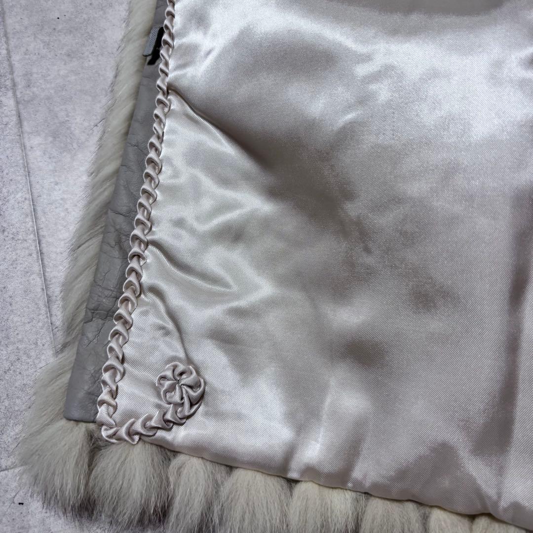 美品 フェアリーグランジ archive リアルファーコート 女優襟 y2k上品