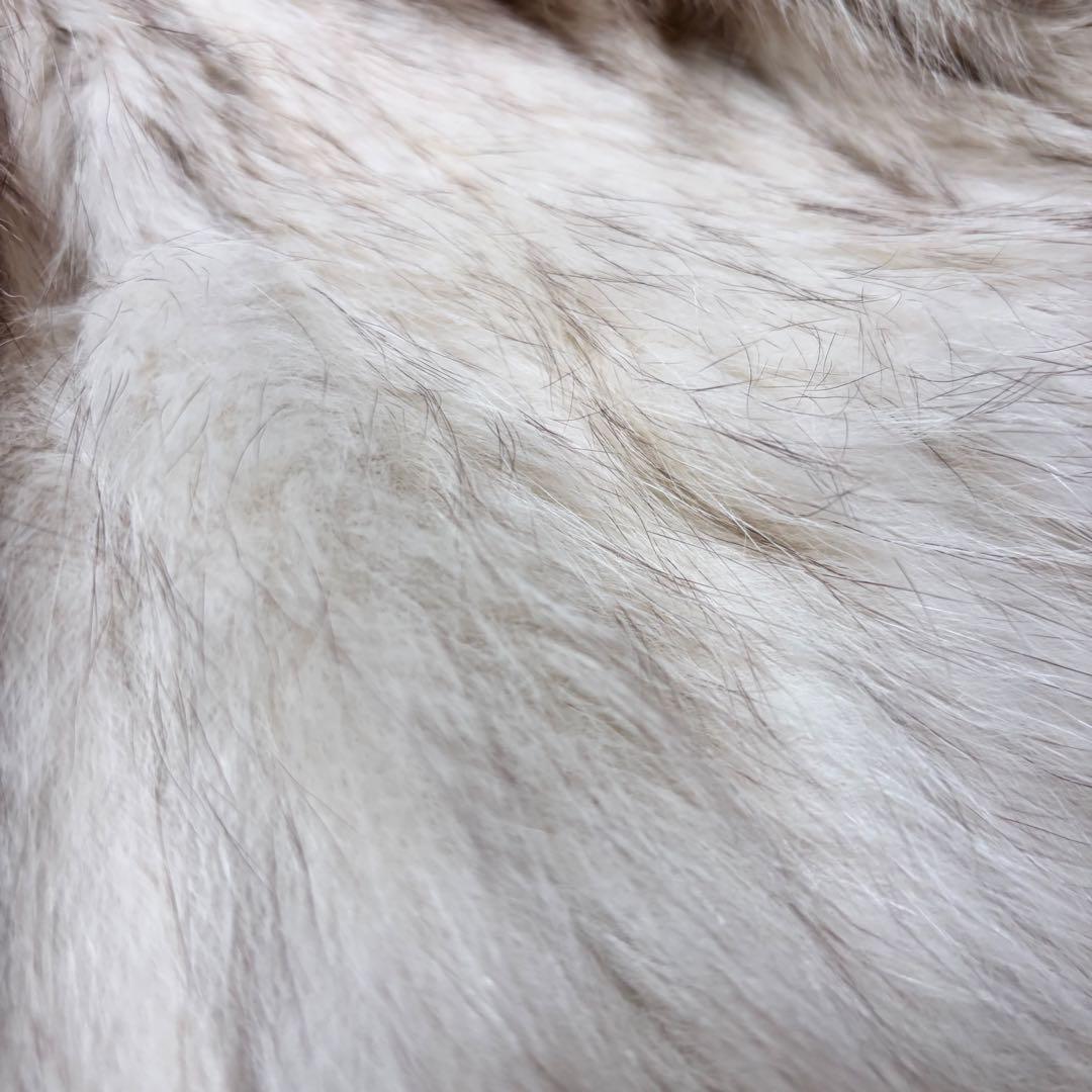 美品 フェアリーグランジ archive リアルファーコート 女優襟 y2k上品