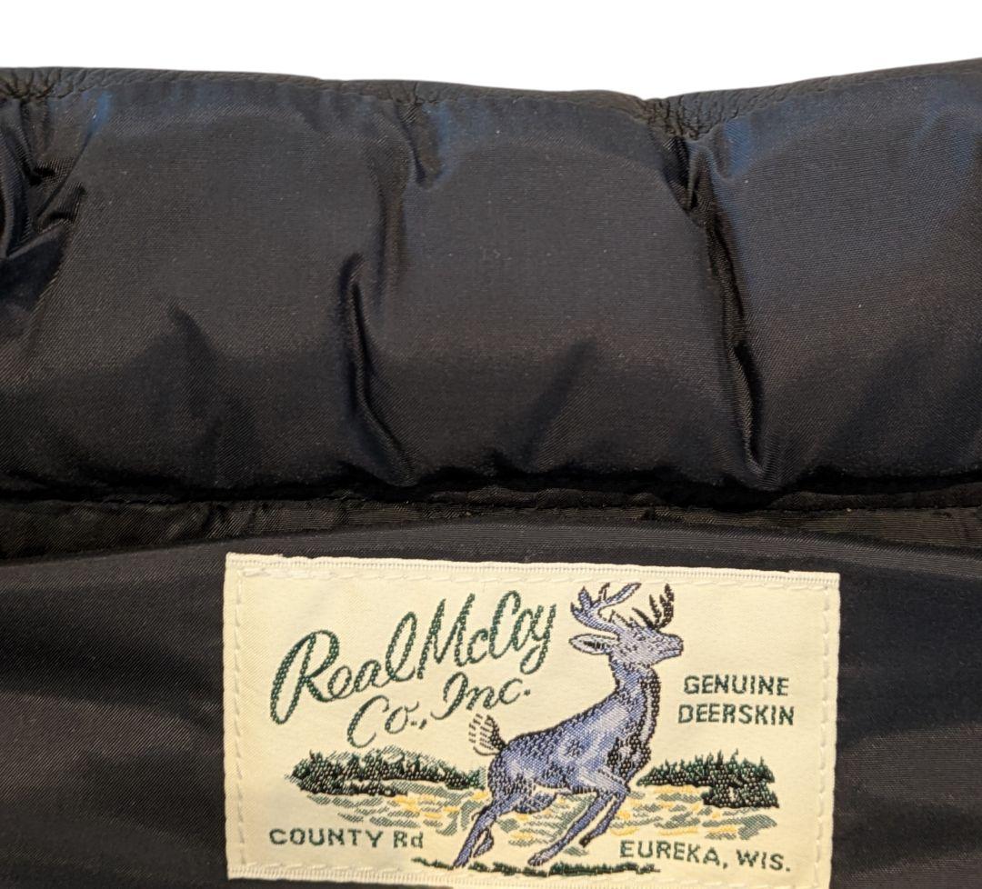 The Real McCOY’s ディアスキン ダウンベスト