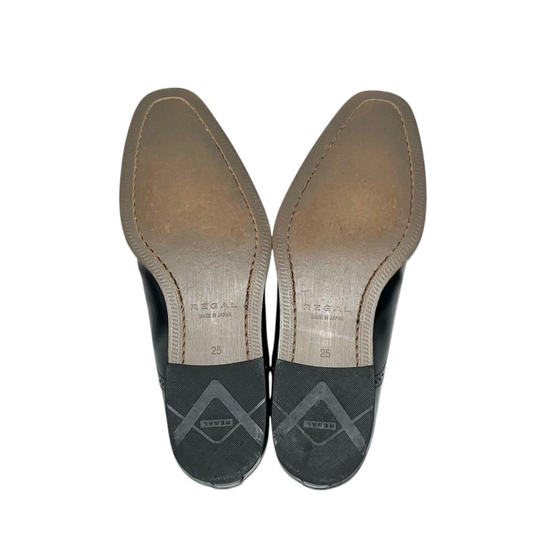 【極美品】◾️REGAL◾️ストレートチップ◾️122R◾️内羽根◾️レザー◾️ブラック