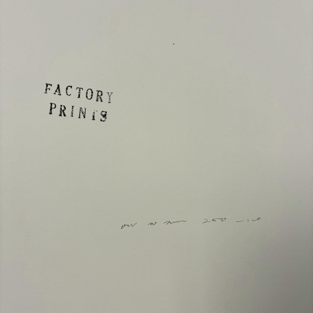 美品 アンディ・ウォーホル「ダブルミッキー～」シルクスクリーン 証明書・サイン有