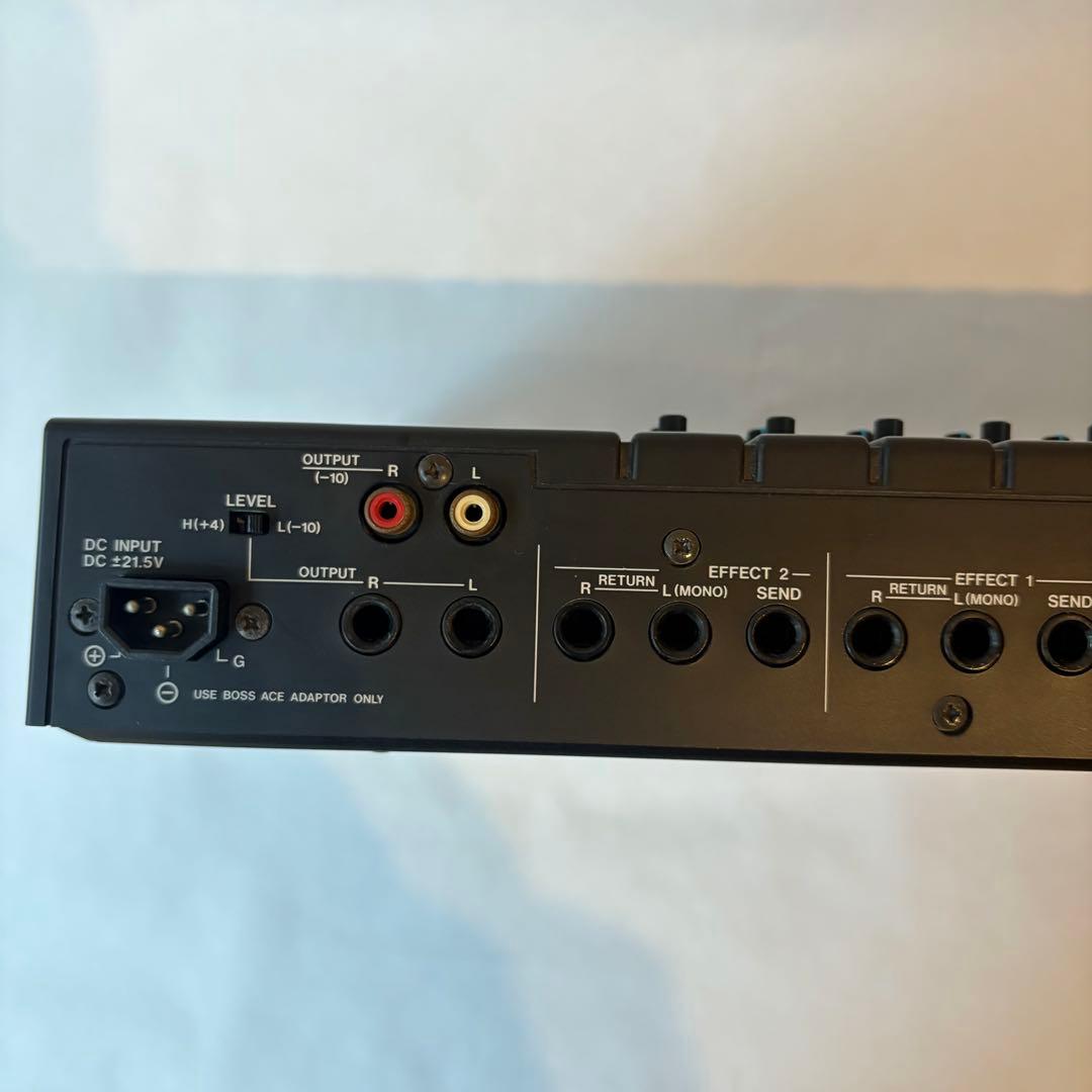 BOSS BX-16 16チャンネル ステレオミキサー　電源アダプター付