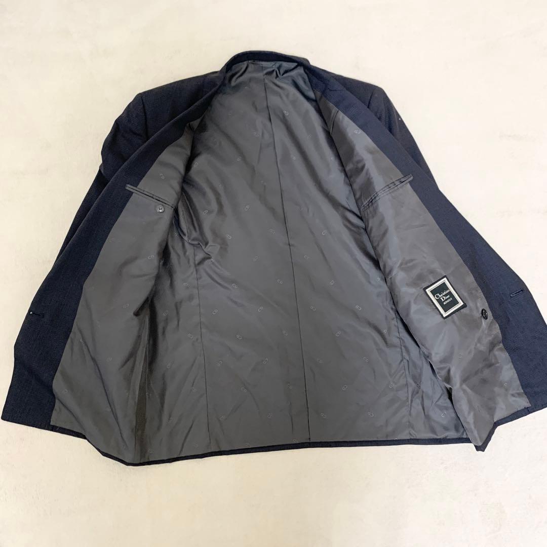 Dior ディオール　ダブルブレスト　セットアップ　ウール　毛100