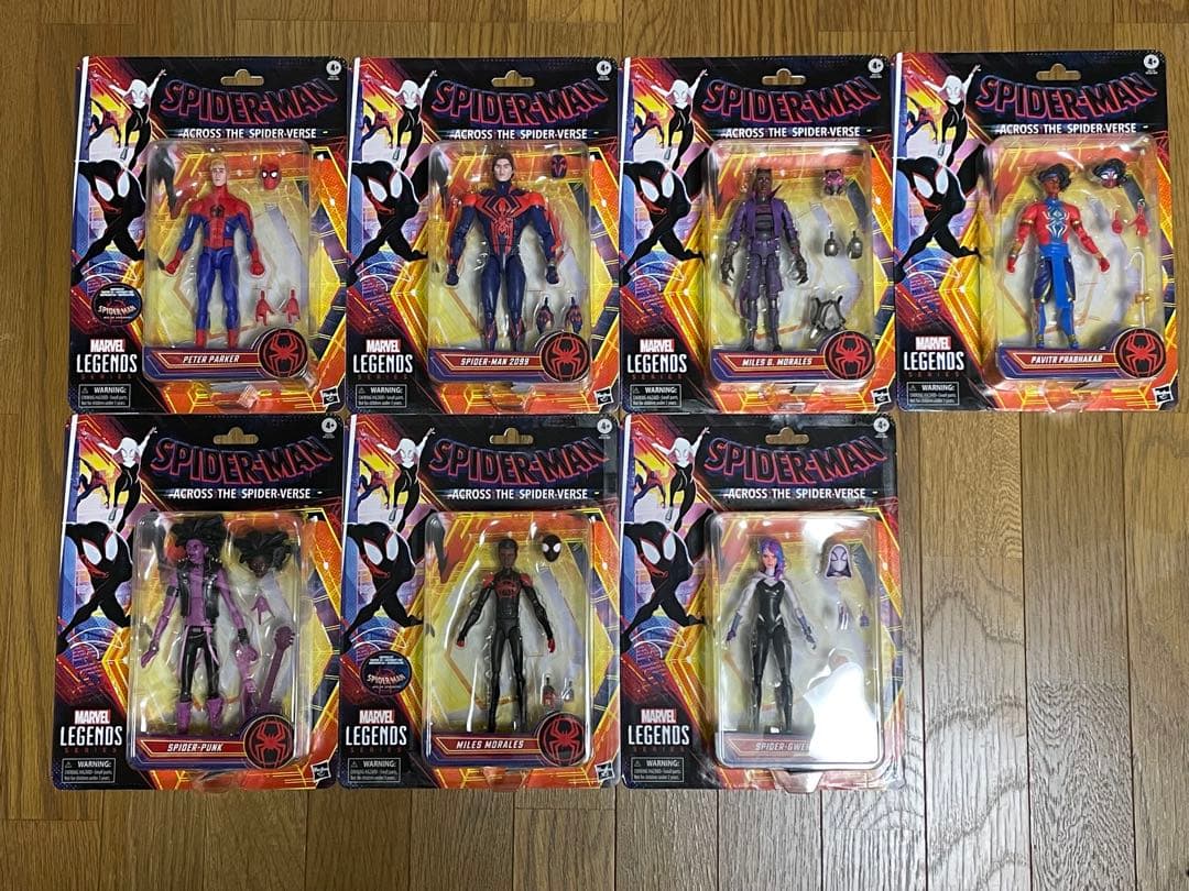 マーベルレジェンド　アクロス・ザ・スパイダーバース　14個セット