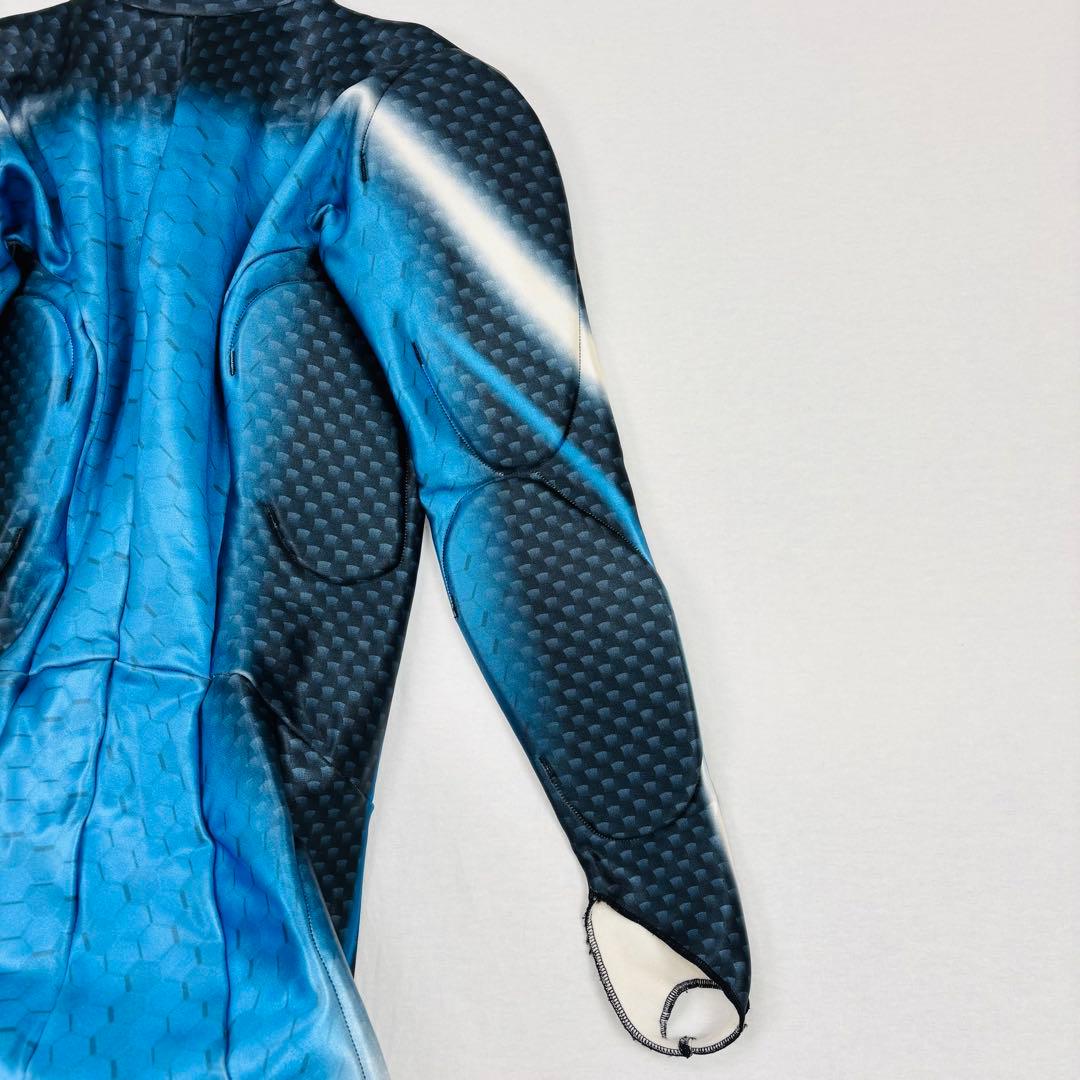 ONYONE スキー GSレーシングスーツ 青黒　ワンピース