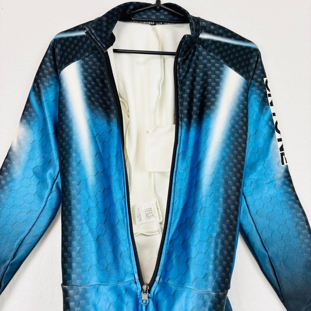 ONYONE スキー GSレーシングスーツ 青黒　ワンピース