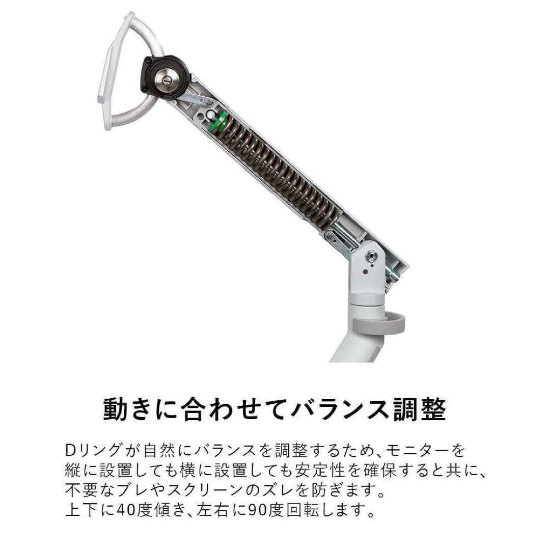 CBS Flo モニターアーム (Herman Miller) 新品未使用 白色