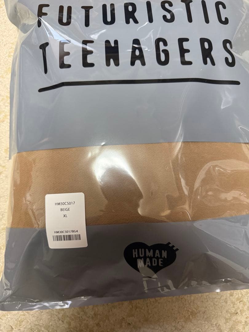 美中古 HUMANMADE FLAKES SWEAT shirt XL