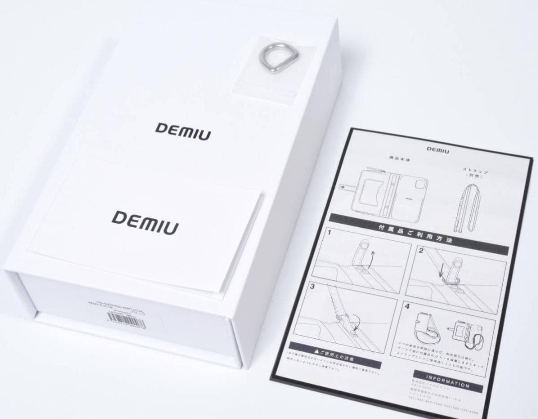 未使用 DEMIU REMY POCHE iPhone 13 スマホケース