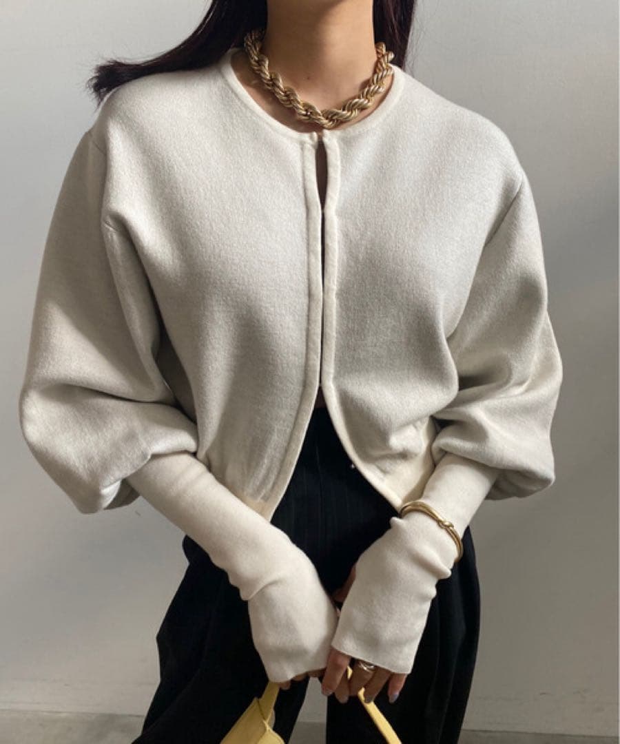 【Ameri】UND REVERSIBLE KNIT CARDIGAN