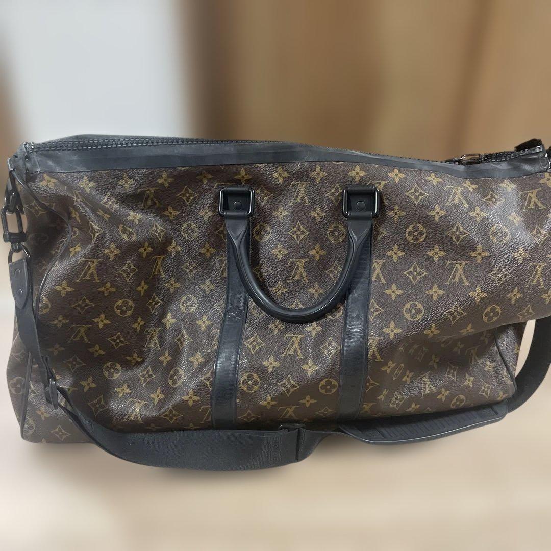 LOUIS VUITTON ウォータープルーフキーポルバンドリエール55
