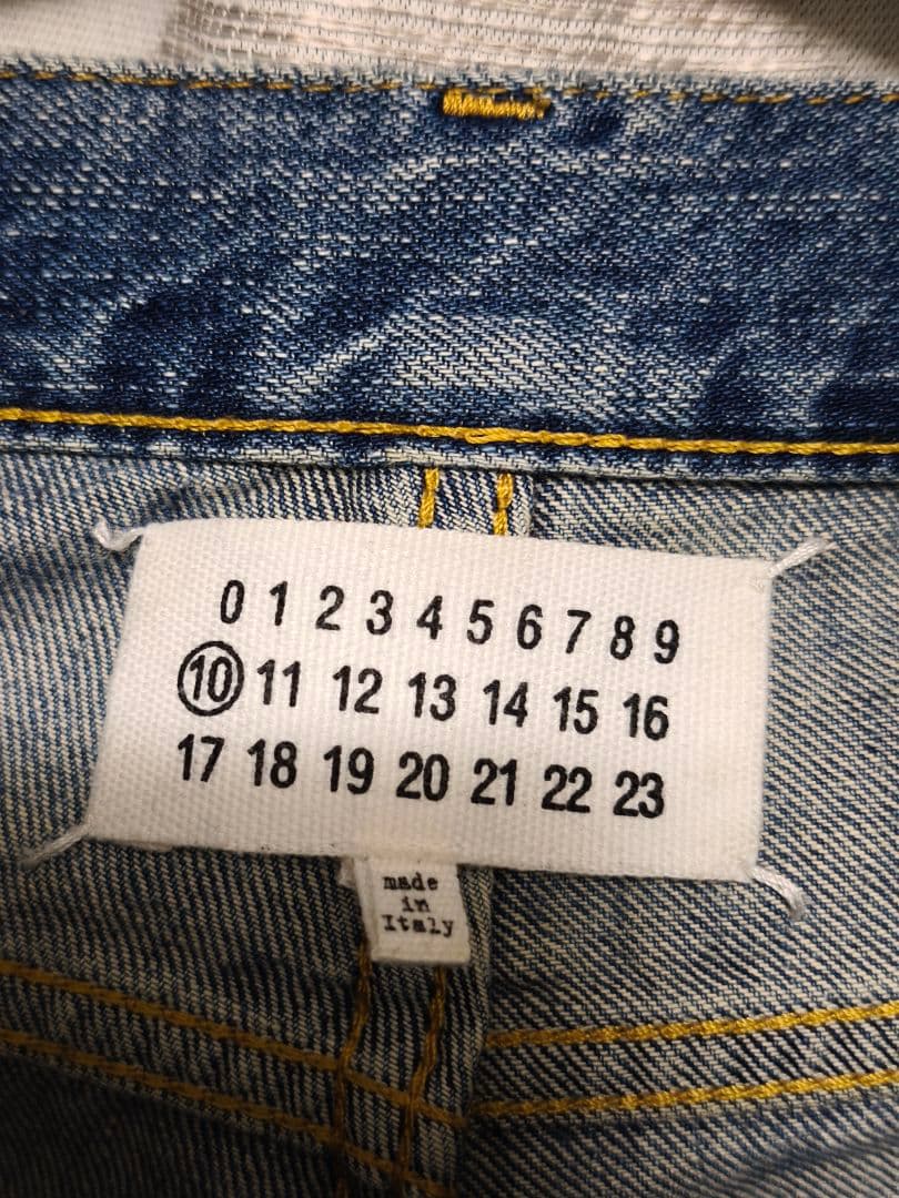 パンツ maison margiela 17ss cuffs denim