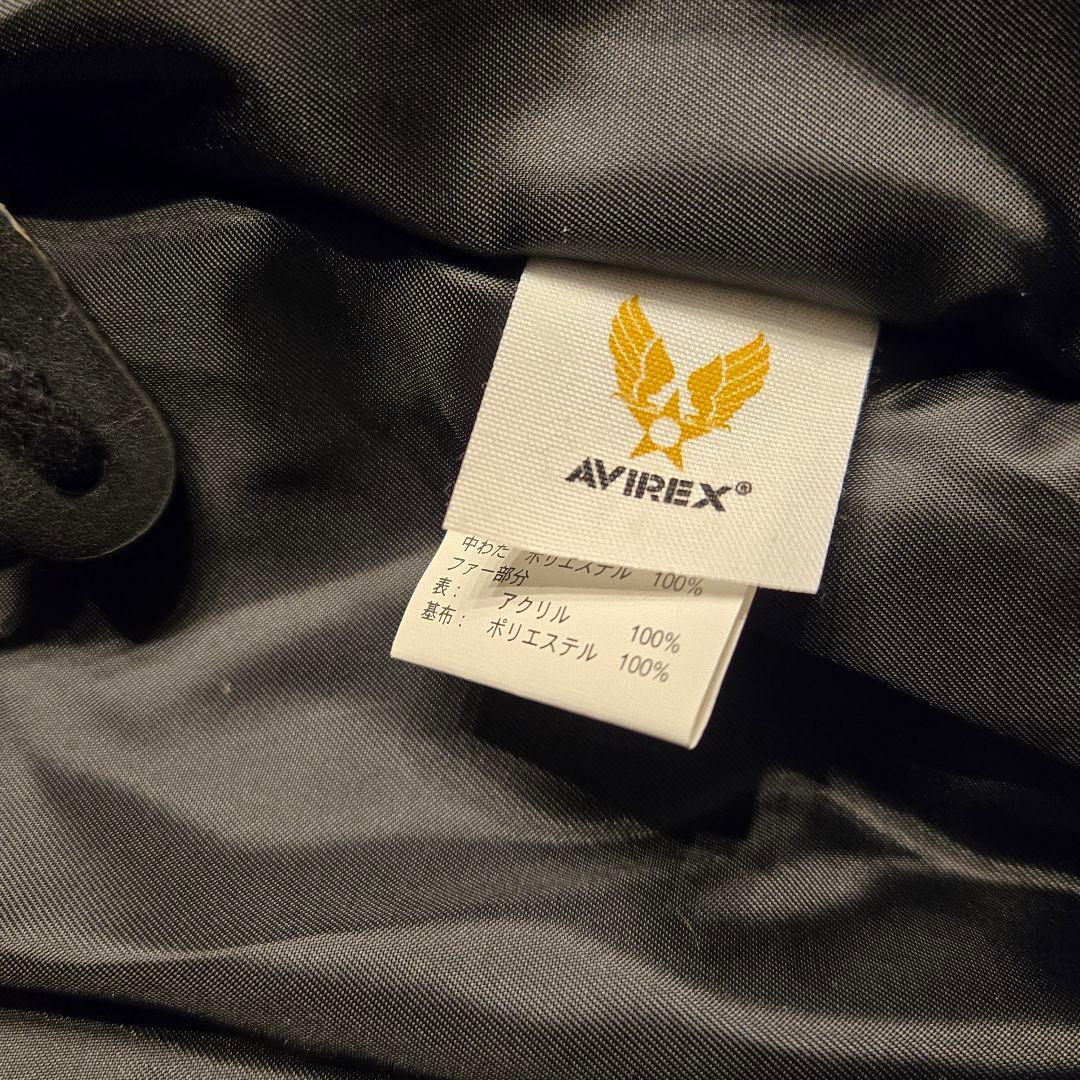 AVIREX　アヴィレックス　モッズコート　N3-B　迷彩　ファー　XL
