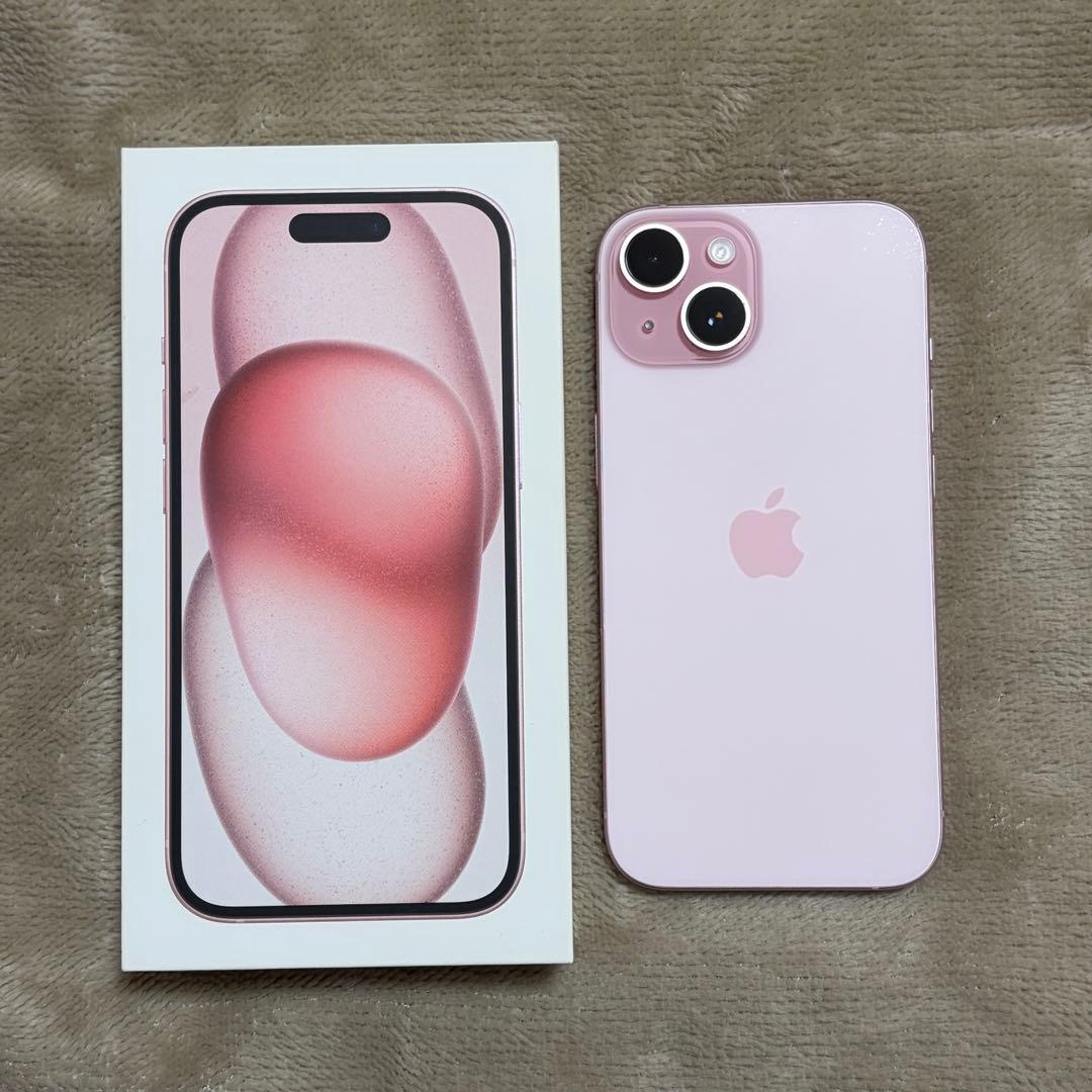 Apple iPhone 15 ピンク 本体　128GB　【ジャンク品】