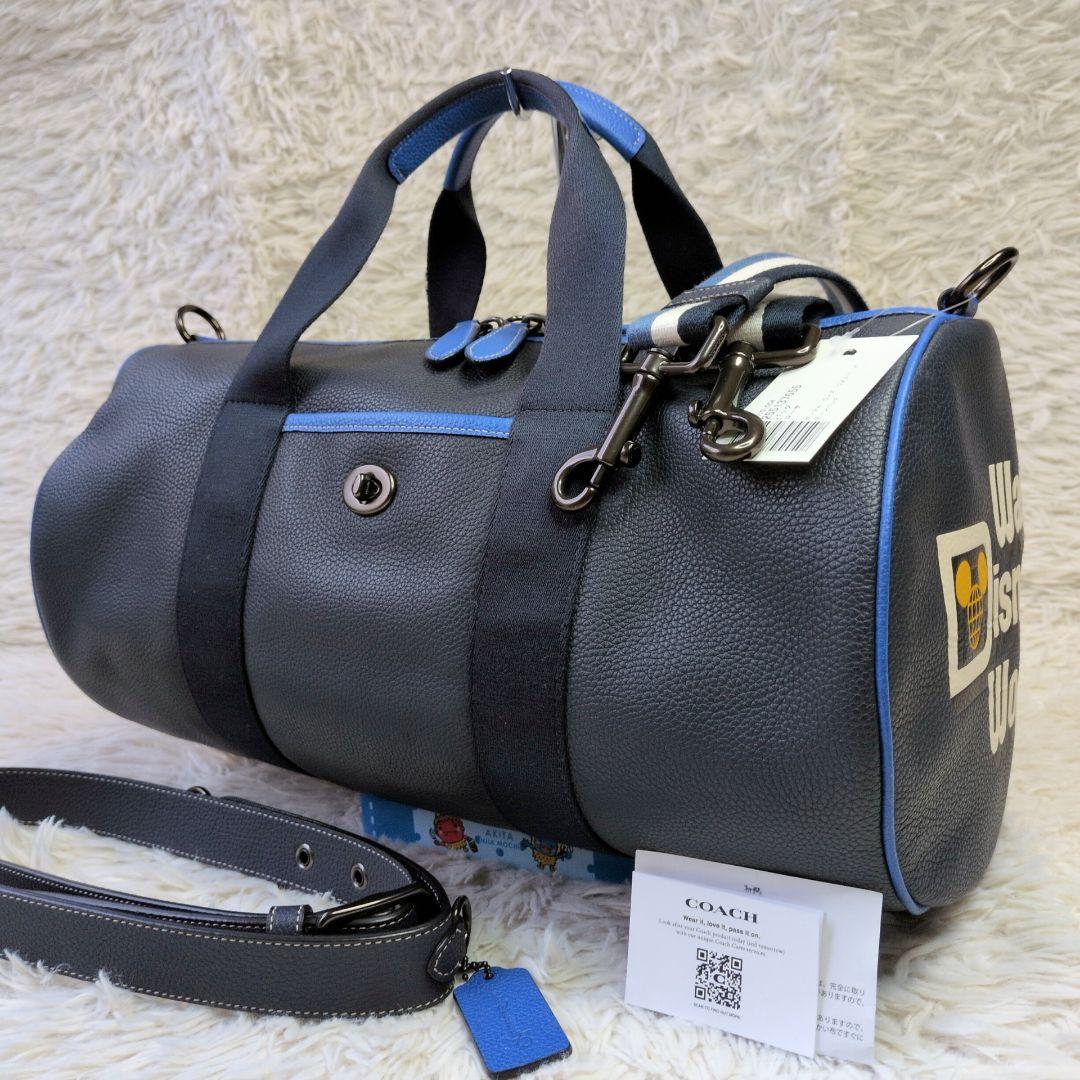 【未使用級】コーチ ウォルト ディズニー ボストンバッグ ダッフル 2way
