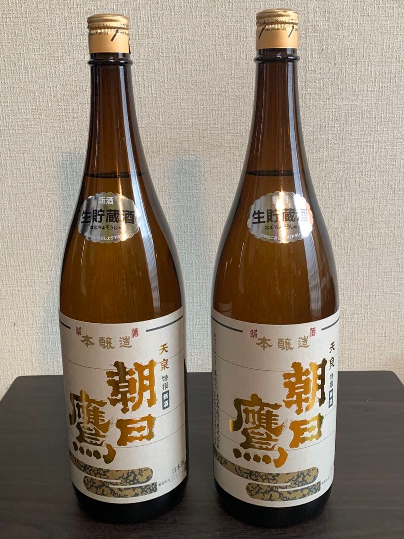朝日鷹 新酒生貯蔵酒 1.8L 2本