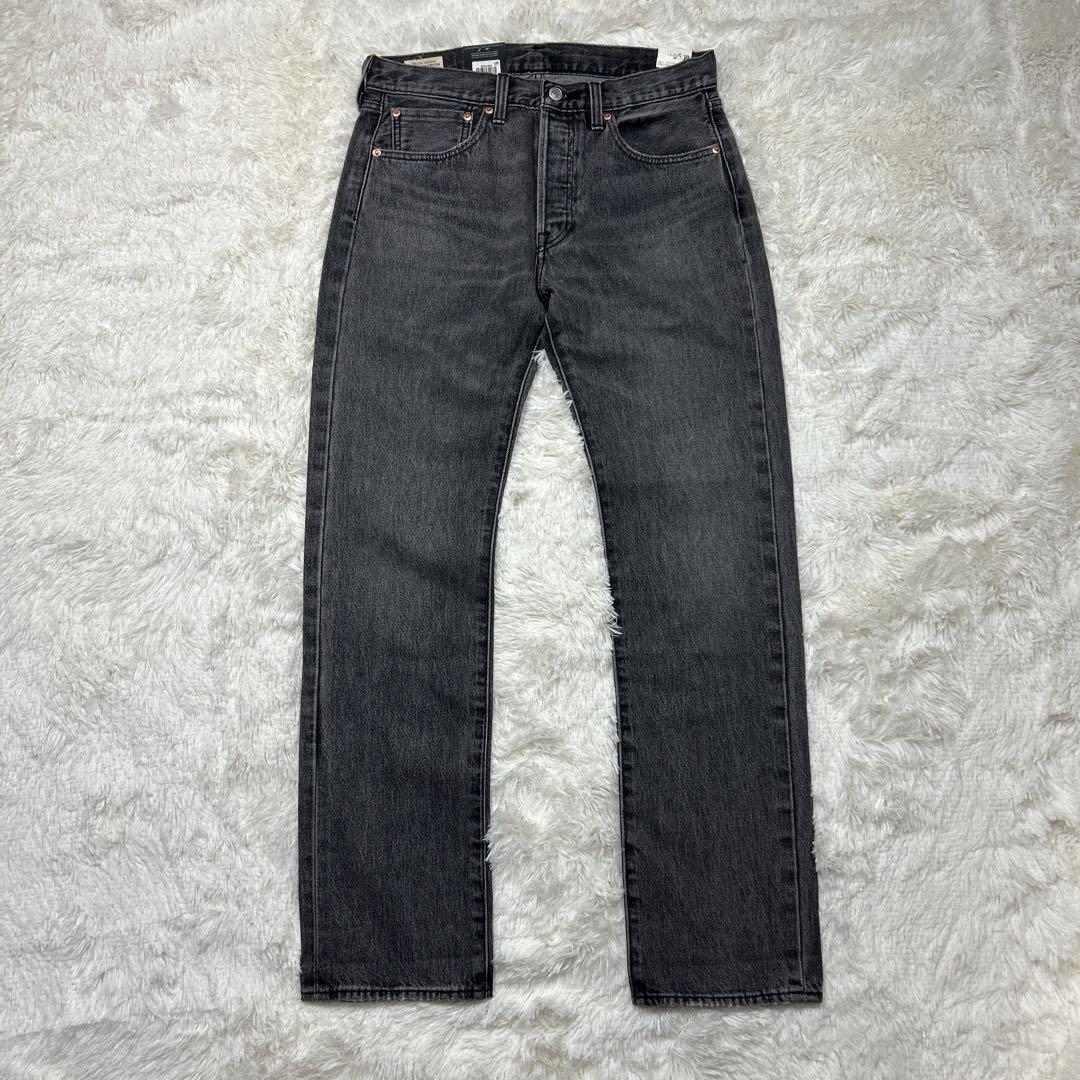 新品　リーバイス　501 ブラック　先染め　セルビッジ　赤耳　ビッグEモデル