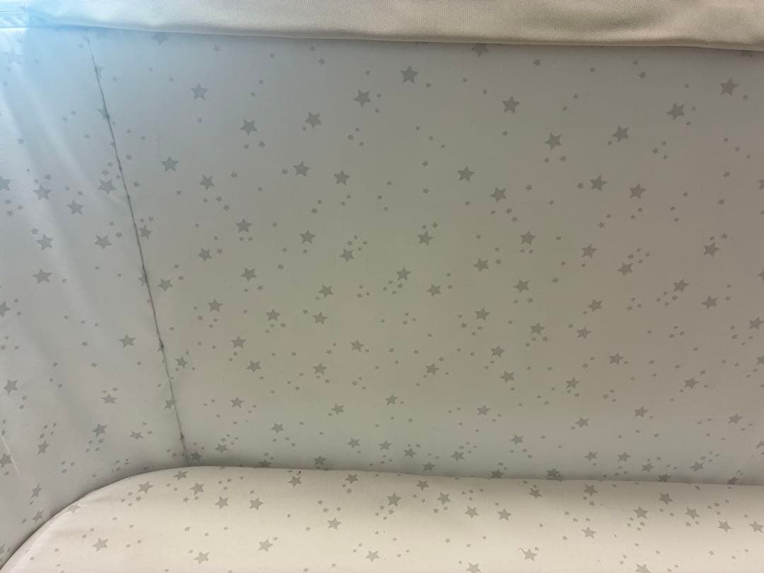 HZDMJベビーベッド(ベージュ)&IKEAのサイドポケット