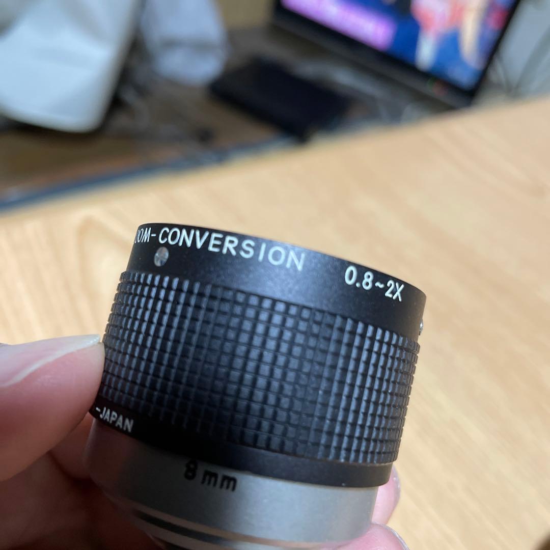 Nikon Nikkorex 8F zoom conversion 0.8-2×