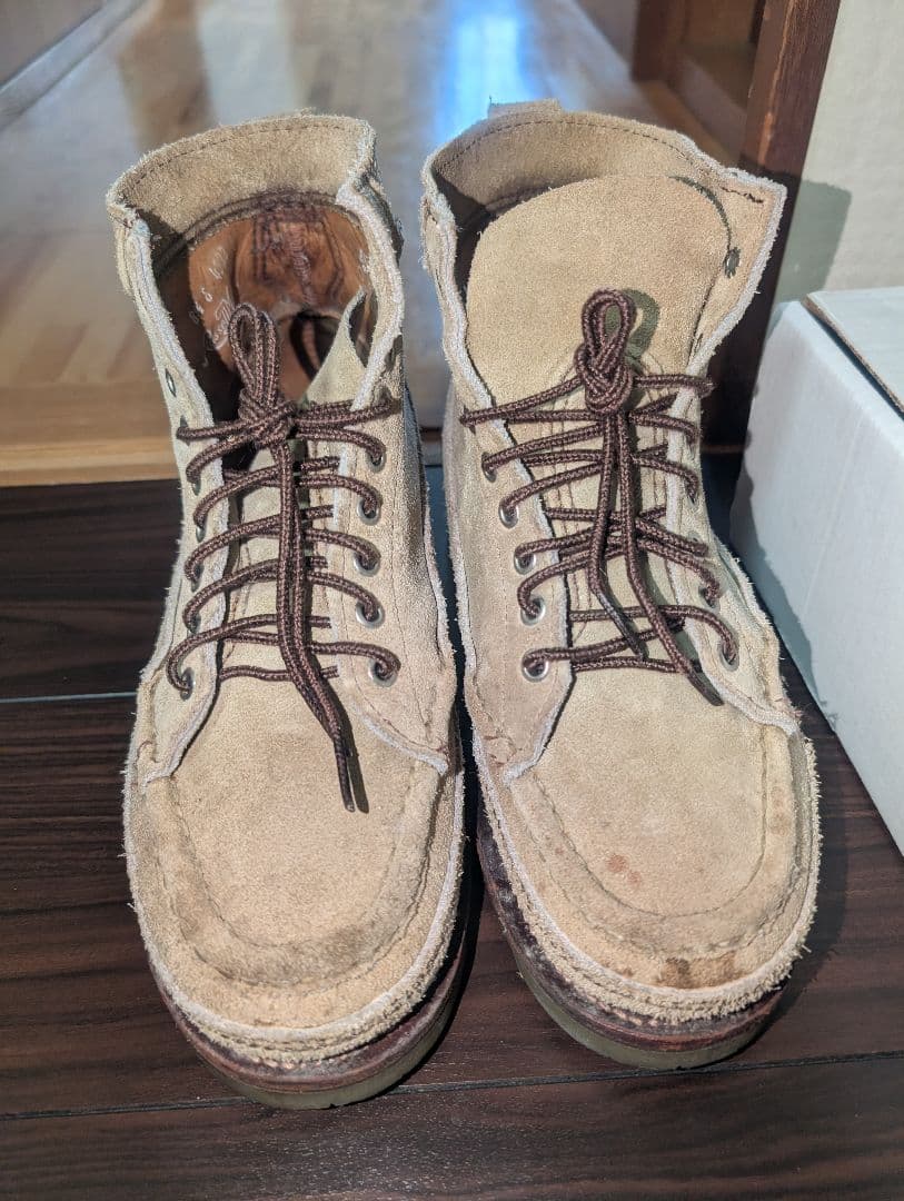 ラッセルモカシンベージュ ハイカット