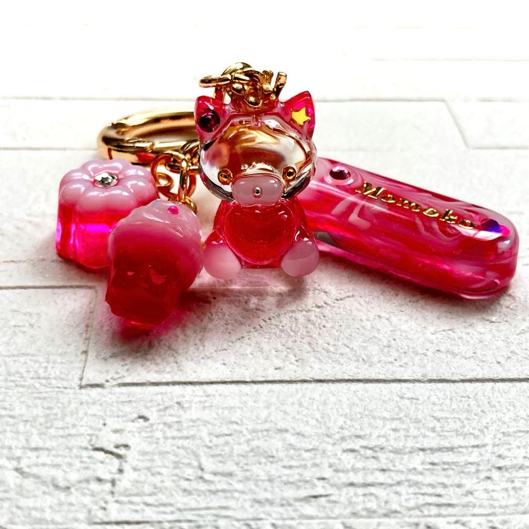 メロちゃんページ　名入れチャーム　レジンキーホルダー 5点