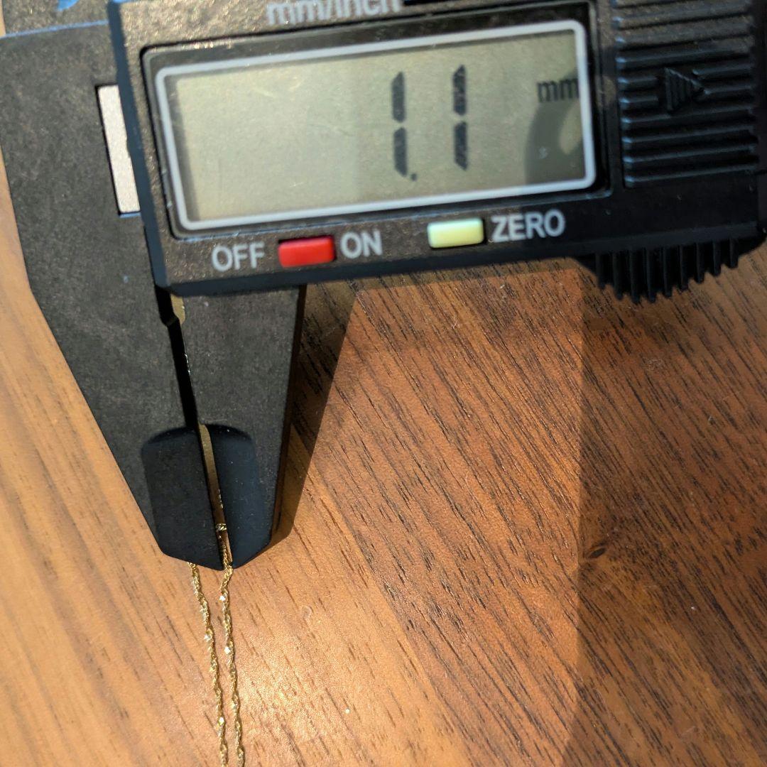 ゴールド フラワー ネックレス　k18