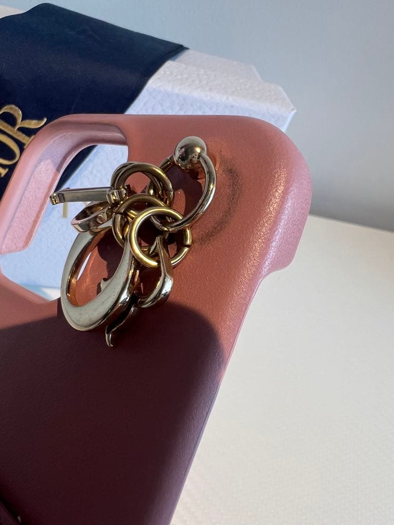 【正規品・極美品】Dior iPhone 13 Pro ケース（ピンク）本体