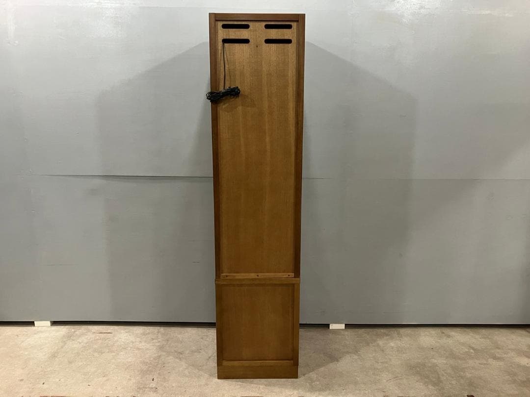 美品『domani』ドマーニ 飾棚 キャビネット コレクションケース 右開き