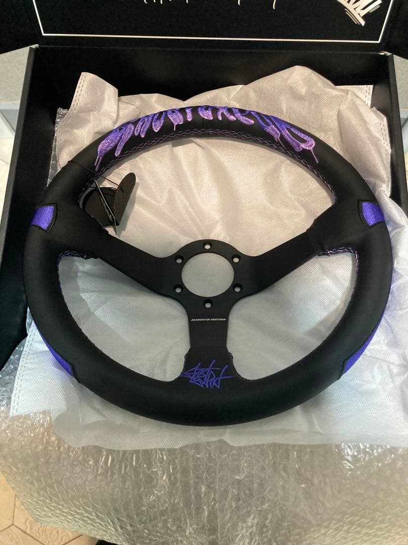 け*ん様 GHOST EXPOD purple グラデーション ホーンボタン付き