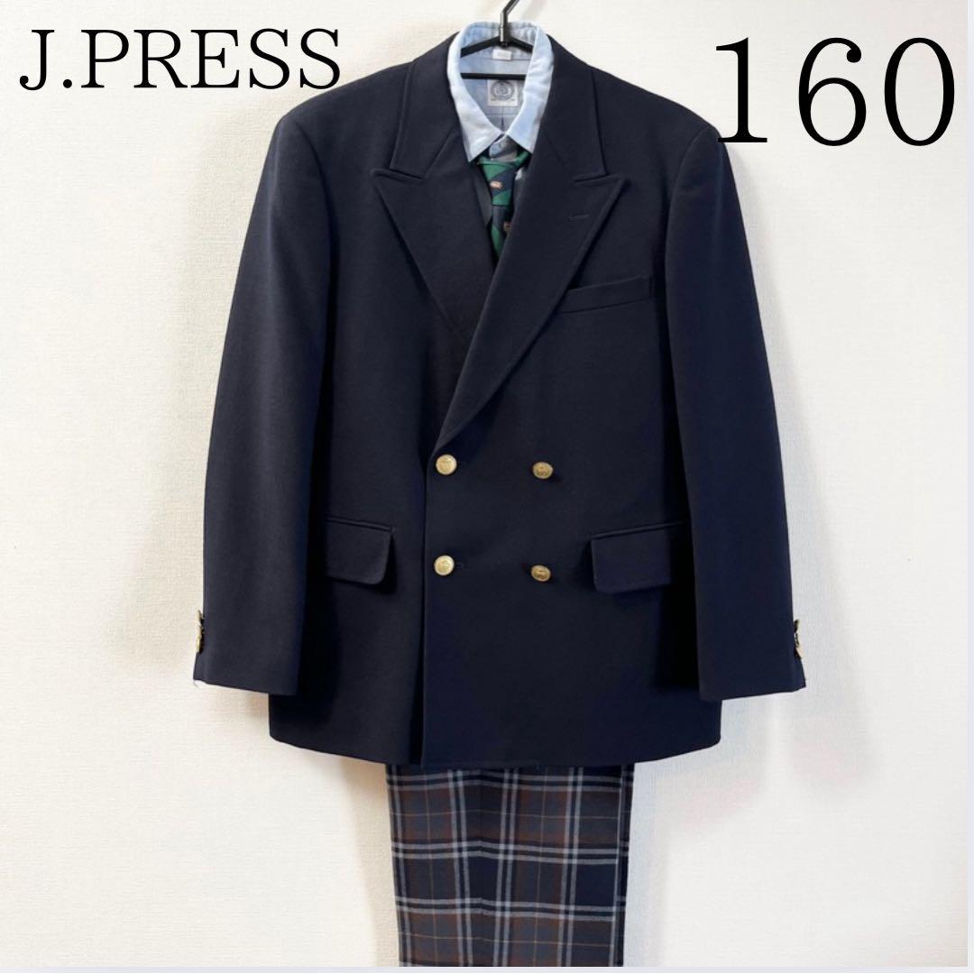 極美品フルセットJ.PRESS 160男の子フォーマルスーツ セットアップ卒業式