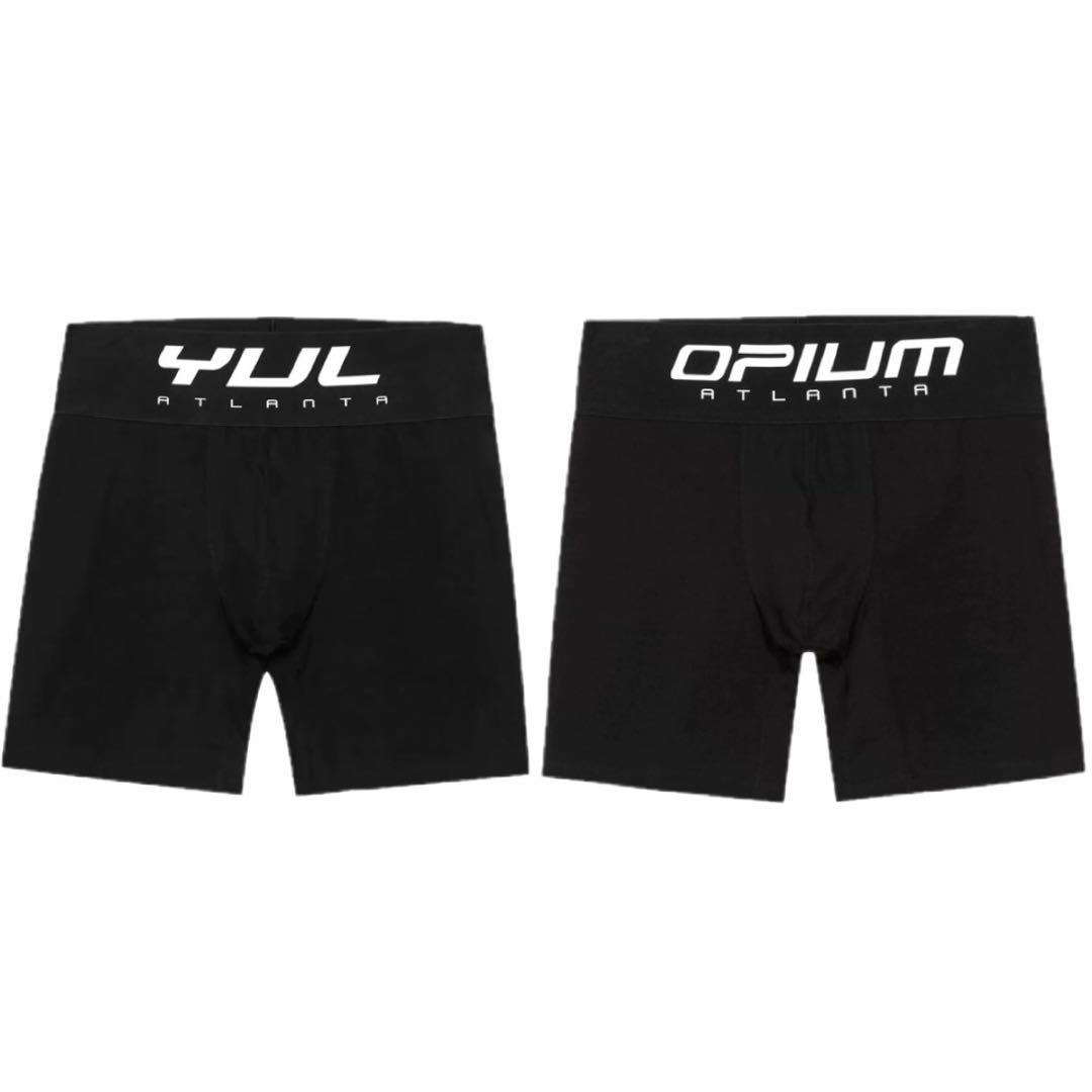 Playboi Carti YVL OPIUM ボクサーパンツ 2枚組