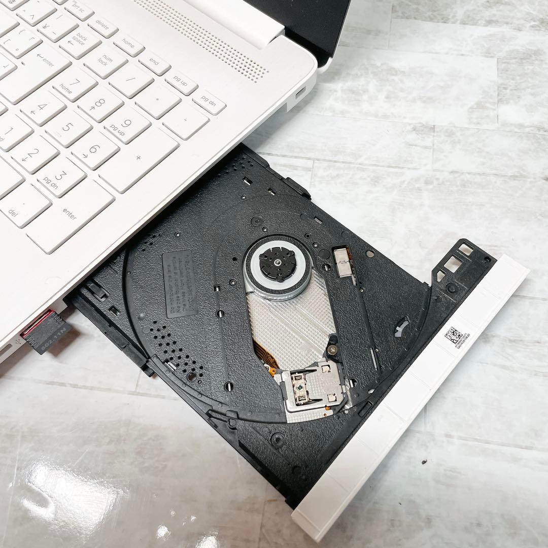 爆速SSD✨windows11 ノートパソコン✨フルHD カメラ DVD hp