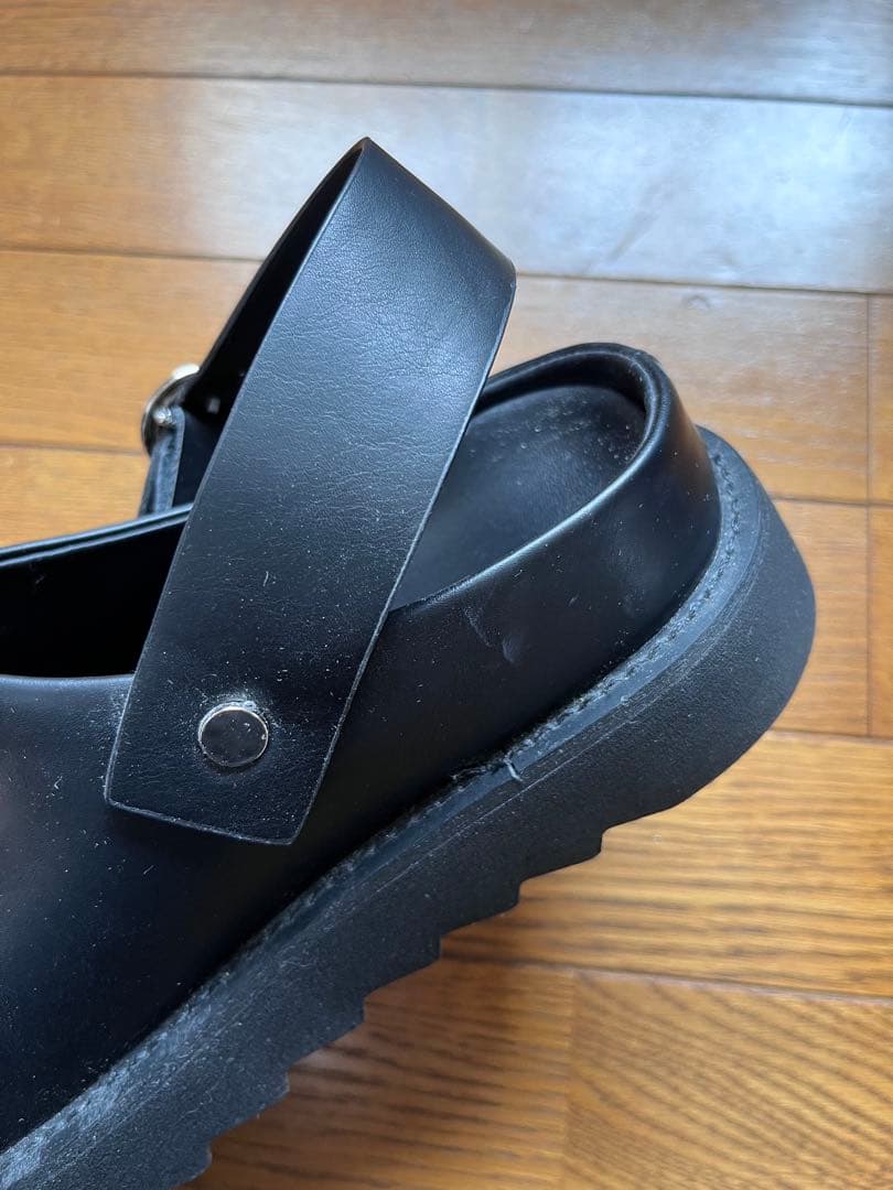 aere アエレeco leather sling back shoes