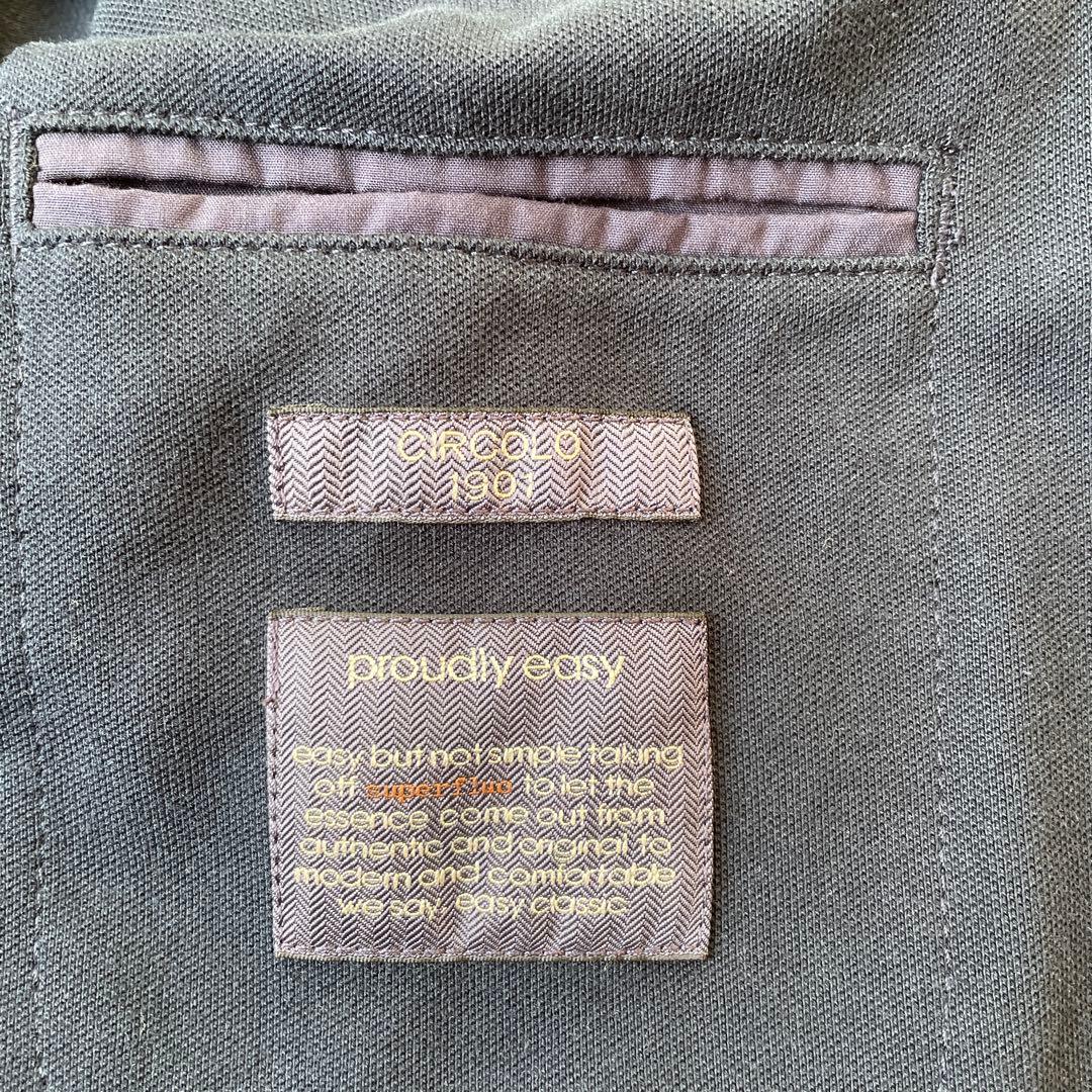 ★【美品】★チルコロ1901★テーラードジャケット★ネイビー★46★