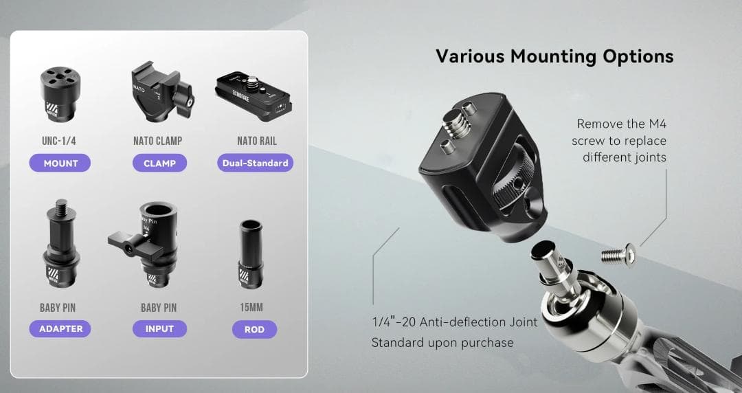 MOFAGE Talos Damping 11\"/28cmマジックアーム セット