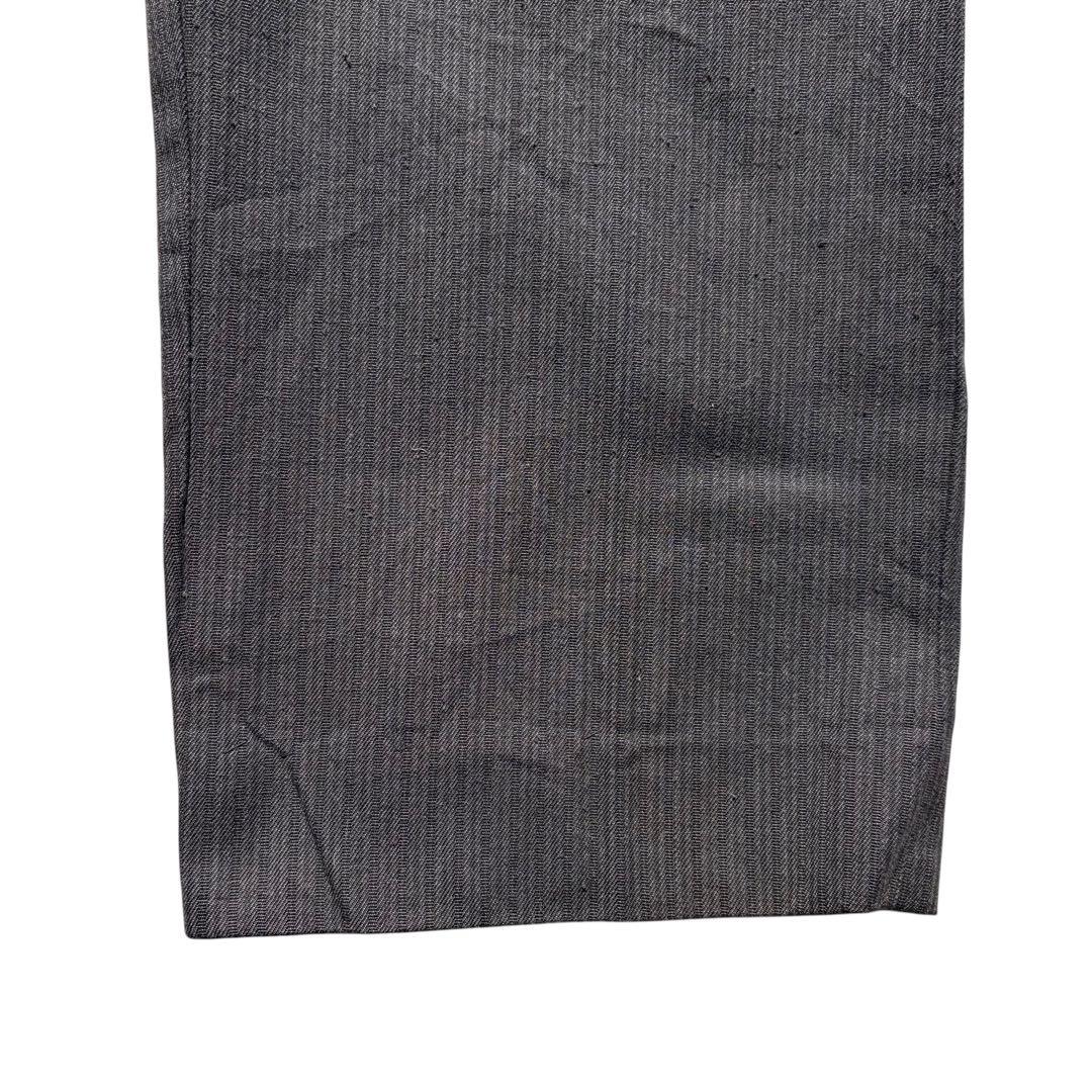 70s ヴィンテージ イタリア製 コットンパンツ デッドストック ワンタック L