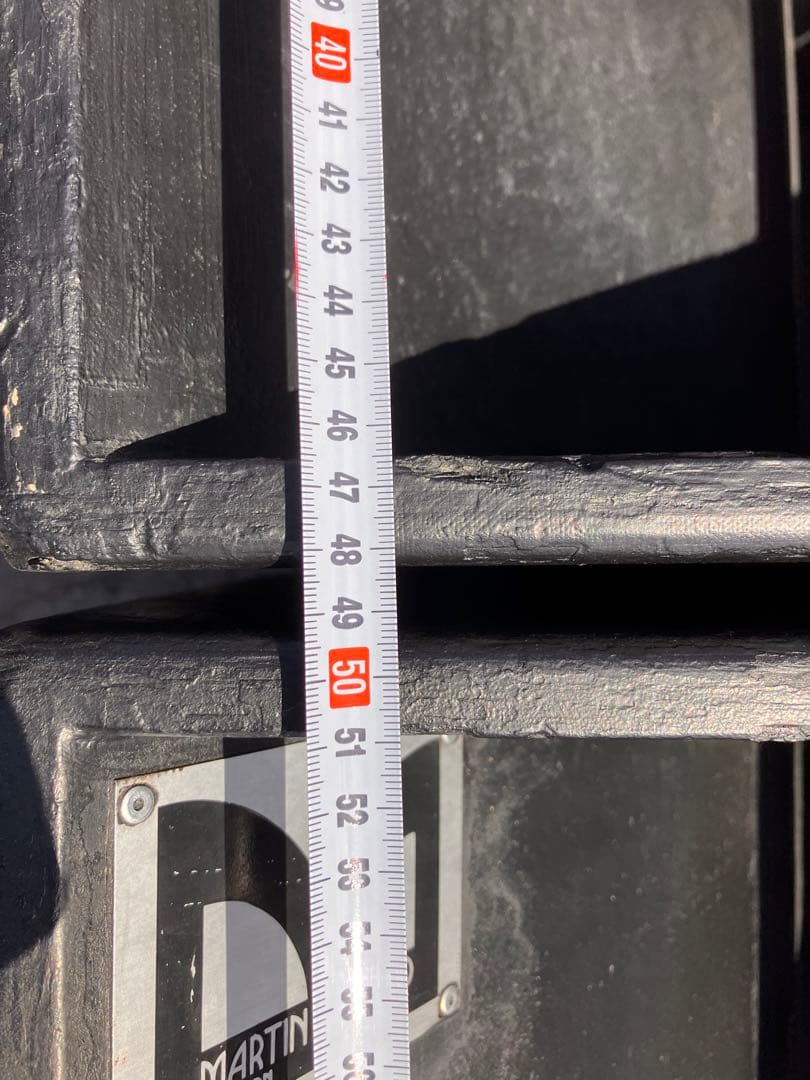 Martin Audio 215mk3 エンクロージャーのみ　38cm×2発①