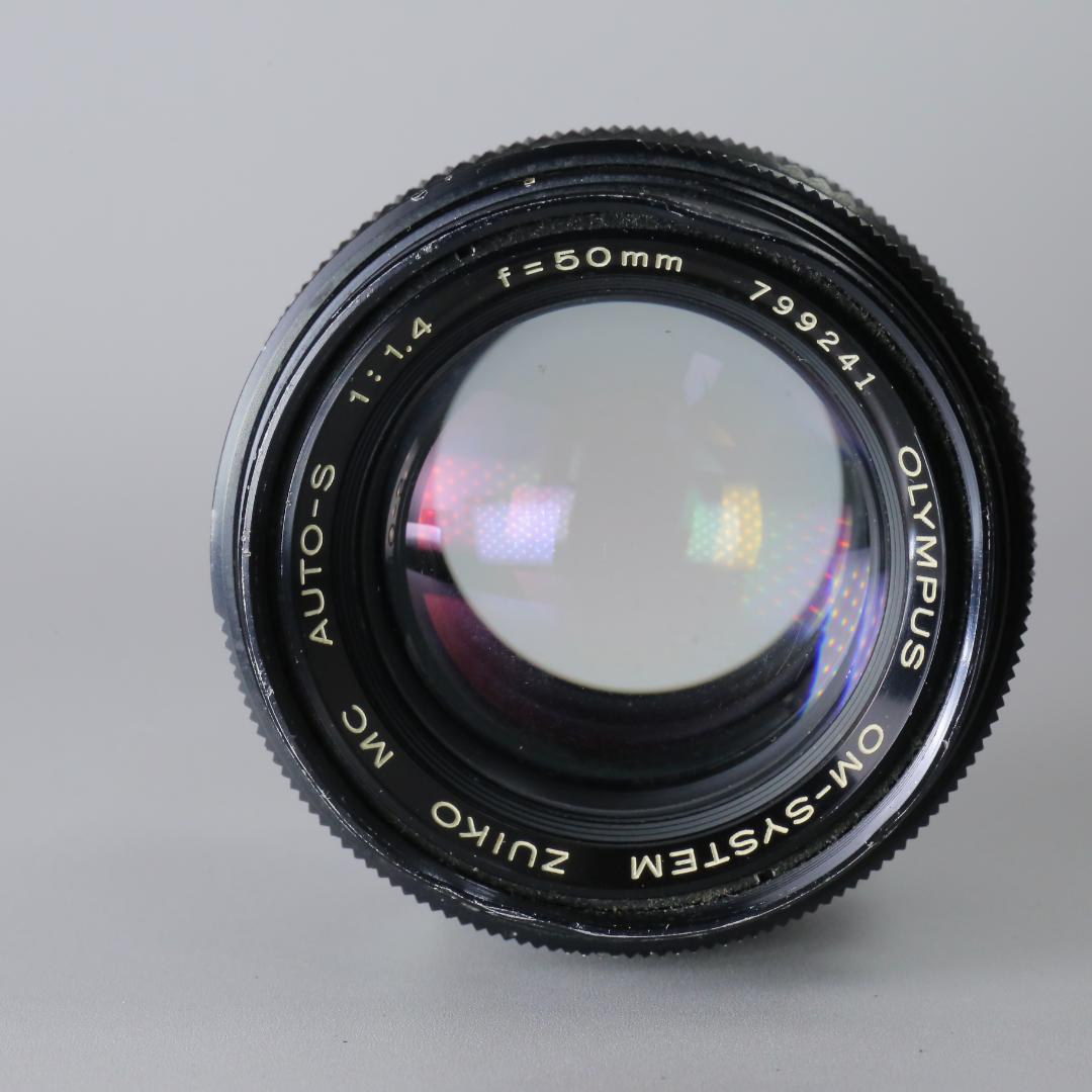 ☆完全動作☆良品箱付き☆オリンパス　OM-1　50mm　F1.4　＃202