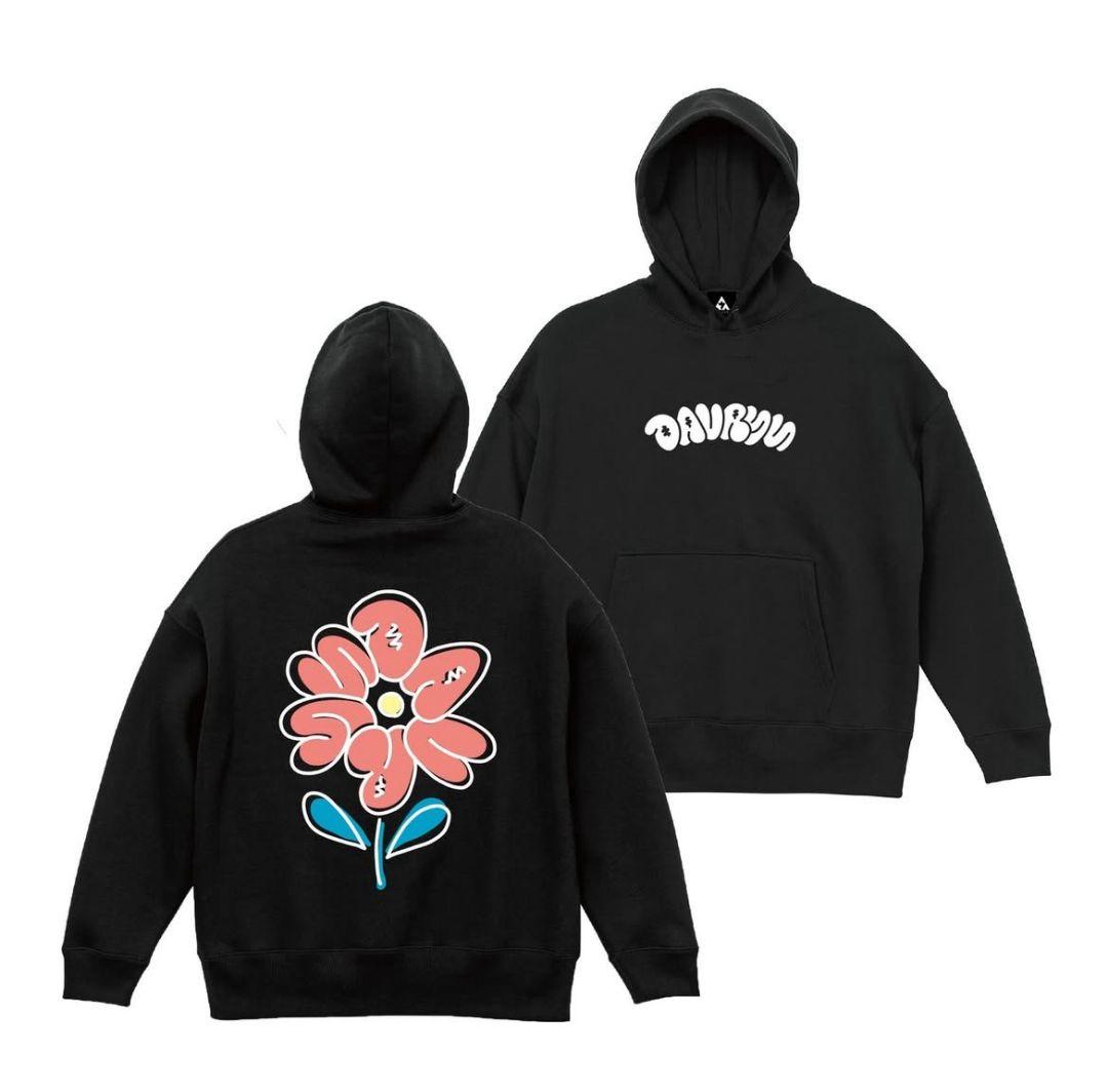 DAVRYU flower hoodie 黒 BE:FIRST SOTA ソウタ