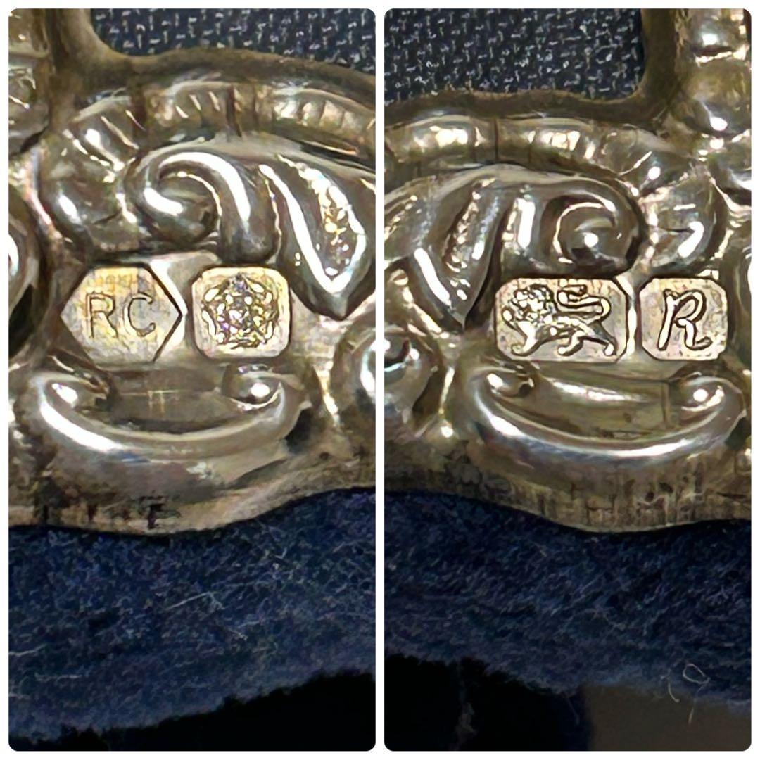 スターリングシルバー　純銀　 フォトフレーム　写真立て　イギリス製 アンティーク