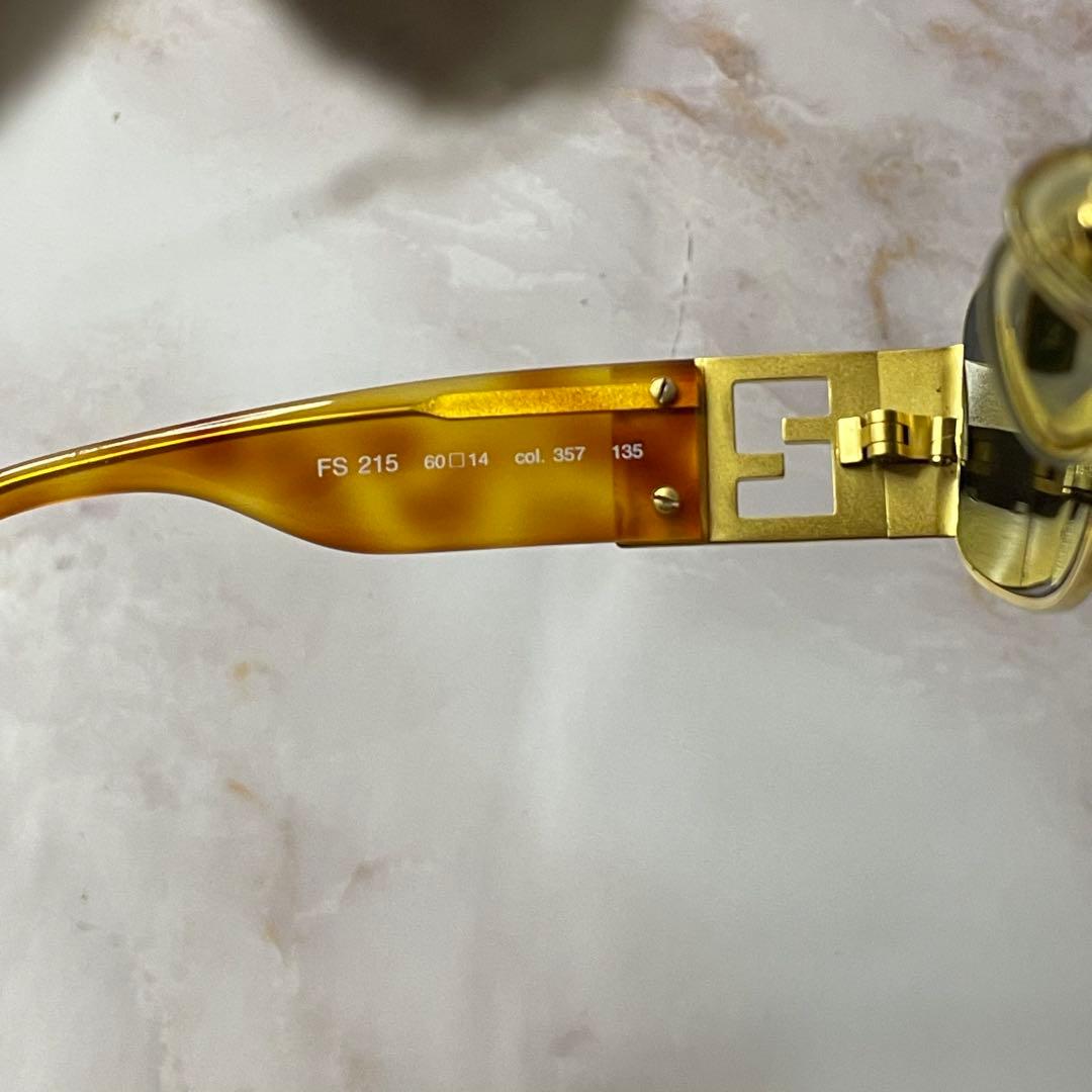 FENDI アビエーター レトロ y2k archive モード サングラス