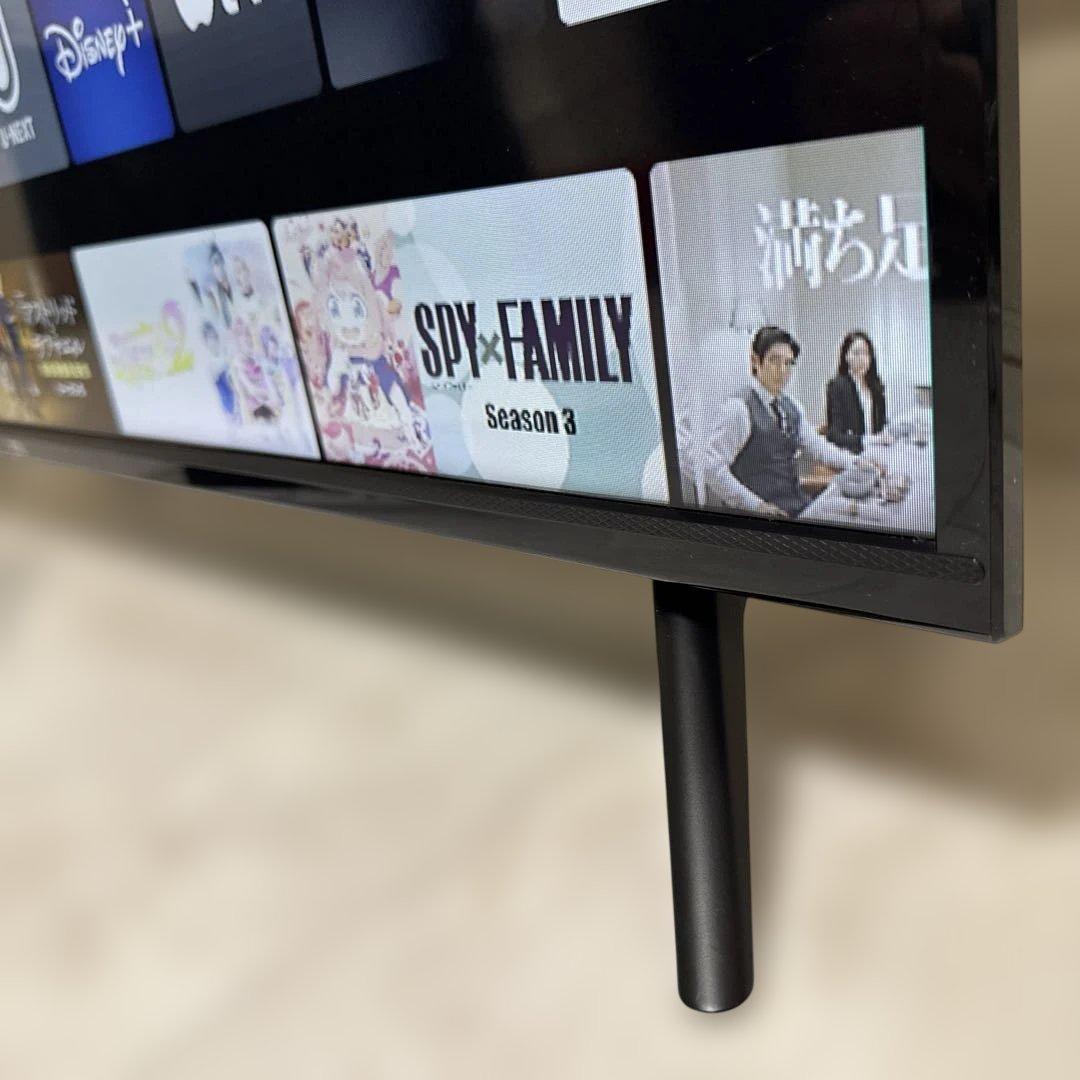 美品 TCL 40V型液晶テレビ Android搭載 スマートテレビ2022年製