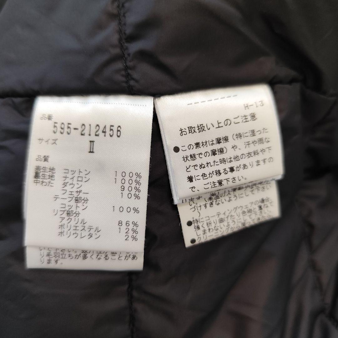 MHL. マーガレットハウエル N-3B型 ダウンモッズコート ブラック 2