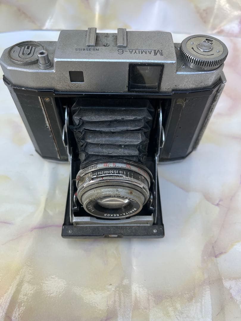 MAMIYA6後期型/1950年1:3.5 7.5cmジャンク(K28)