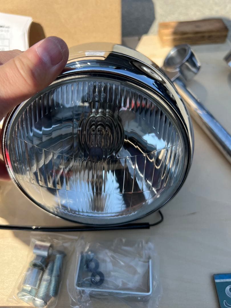 an10　送料込み！SR400用 限定サンバーストタンクとパーツ一式