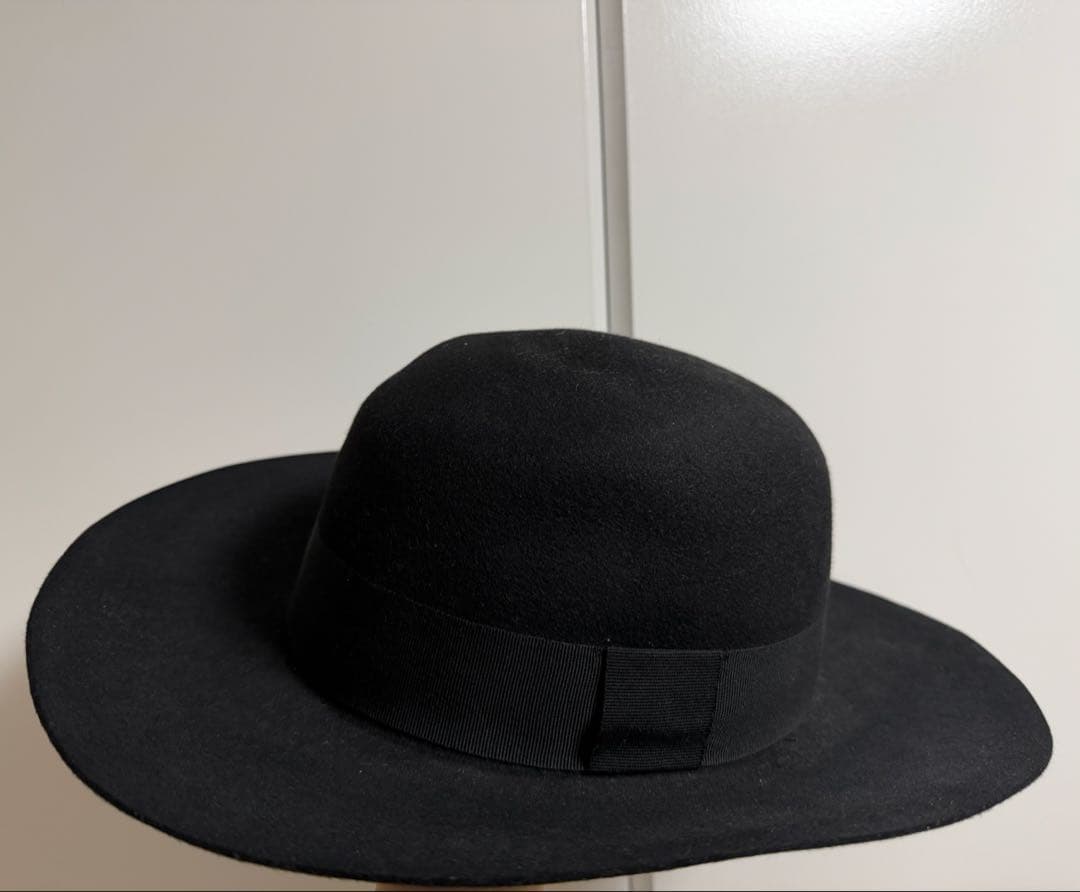 HERMÈS MOTSCH フェルトハット（中折れ／オープンクラウン 2WAY）